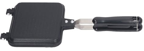 Maker & Panini Press - Alluminio in Lega a Doppia Faccia a Doppia Faccia di Lancio per Pane Naan, Pancake e Formaggio Grigliato