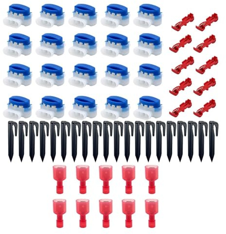 LIbgiubhy Versatile Cable Accessories T Shaped Wire Connectors Grass Trimmer Suitable For Gardens Yards