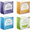 Solid Shampoo Bar And Conditioner Effect Hair Soap – 4 Pack Natural Shampoo Bars For Hair With Plant Based Essential Oils And Eco Friendly Zero Waste Biodegradable Packaging
