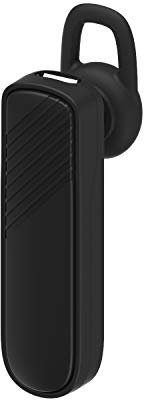 TELLUR Vox 10 Oreillette Bluetooth sans Fil Mono, Kit Main Libre, Multipoint - Deux Appareils Connectés Simultanés, Tour d'oreille 360° Droit ou Gauche, Iphone, Android et Computers