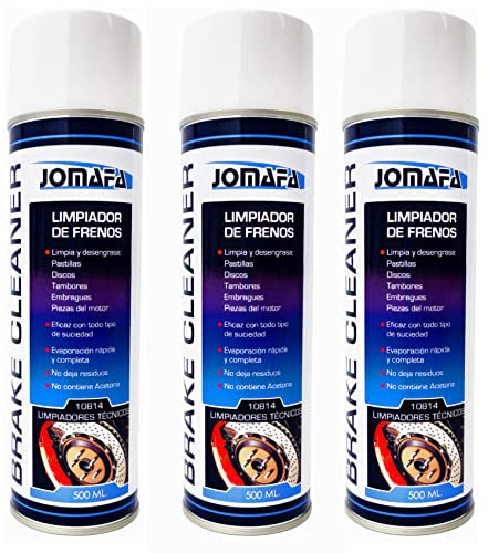 SPRAY LIMPIADOR DE FRENOS LIMPIAFRENOS, 500ML. PACKS X1 X3 X6 X12 A ELEGIR. 10814 (3)