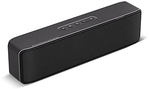 BOGASING Bluetooth Lautsprecher, S8 Pro Tragbare Musikbox, Fantastischer Sound mit Bass, Kabellose Lautsprecher Boxen Bluetooth Box Wasserdicht, 15h Akku, EQ, AUX/TF-Karte, Mikrofon für Handy PC TV