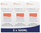 Stiproxal Shampooing Antipelliculaire 1.5% Soin Intensif, Elimine Efficacement Les Pellicules et Calme Les Démangeaisons du Cuir Chevelu, pack de 3x100 ml