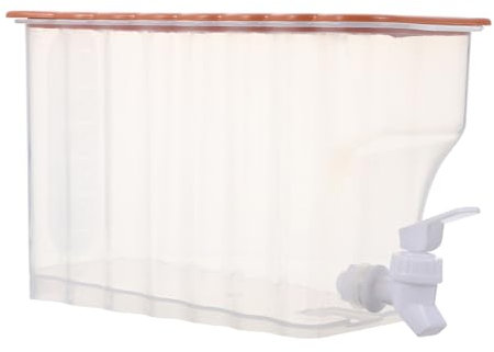 TOPBATHY Getränkespender Mit Großem Fassungsvermögen Kaltwasserkrug Mit Wasserhahn Wasserbehälter Für Partys Und Hotels Praktisch Und Langlebig Für Kaltes Wasser Und Getränke