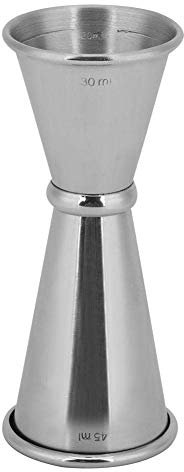 QXSJEDYCH 30/45ml Edelstahl Wein Double Japanese Jigger Cocktail Shaker Barkeeper Messlikör DIY Werkzeug Zubehör for Bar Bars