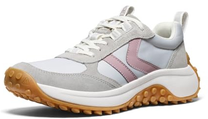 KEEN Ks86 bekväma hållbara retro stil sneakers, legering/flugsvamp, 40,5 EU, Legering flugsvamp, 40.5 EU