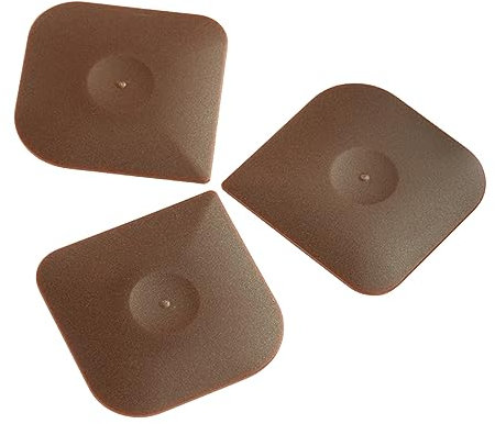 Ciieeo Grattoir Pour Poêle En Fer 3 Pièces, Plastique Résistant, Outil De Nettoyage Compact, Adapté Pour Casseroles Et Poêles, Usage La Cuisine Quotidienne