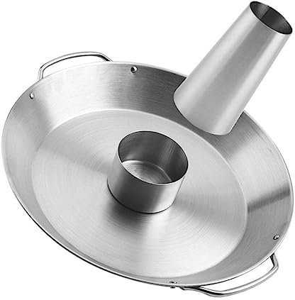 Abaodam Acier Inoxydable pour Poulet Grillé Support De Rôtissoire Étagère pour Poulet Plat à Rôtir pour