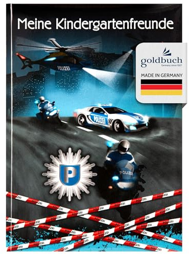 Goldbuch 43061 Carnet de Souvenirs pour Amis avec 88 Pages illustrées Format A5 Env. 15 x 21 x 1,5 cm