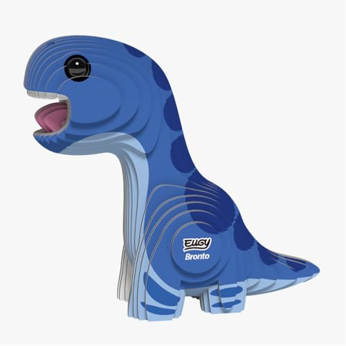 EUGY Eco-Friendly 3D Paper Puzzle (Brontosaurus)