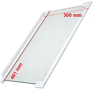 JCSPARES® - Ripiano Frigorifero 461 x 300 mm Per Frigorifero Compatibile Con Electrolux Aeg Rex ed Ulteriori