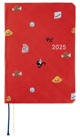 Hobonichi Techo 2025 HON [Japanese/A6 Size/Januar Start/Planner] ONE PIECE magazine: DON!