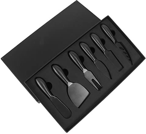 FUNNETOYU 6piezas Cortadores De Queso Inoxidable Herramientas Para Cortar Unidades Rebanadores De Queso Utensilios De Cocina Duraderos