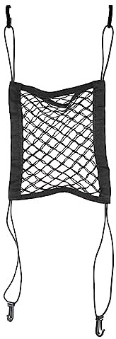 Alipis 1pezzi Borsa Rete Per Schienale Sedile Organizer in Rete Per Auto Borsa Portatile Per Schienale Sedile Resistente e Durevole Facile Da Installare Cinturino Elastico Per Auto e Suv