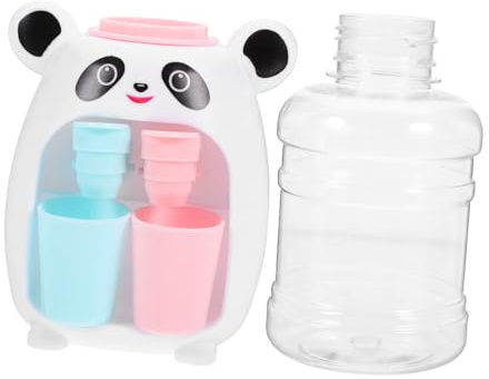 HONITANO Mini Dispensador de Agua Infantil con Diseño Panda Juguete de Simulación para Desarrollo Compacto y Multifuncional para Bebés
