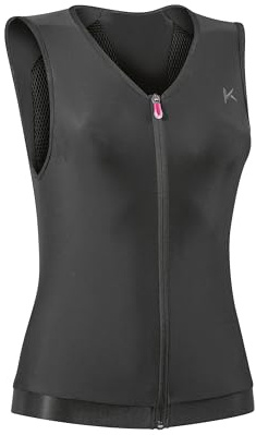 Komperdell Core Vest Light Damen Rückenprotektor Black/Pink Gr. L Leichte Damen-Protektorweste mit Rückenprotektor