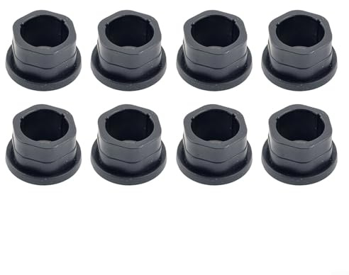 HEIBTENY Boccola di ricambio per flangia per tosaerba compatibile con Troy-Bilt, per modelli Cadet, compatibile con numeri di parte 741-0245, 748-0245, 741-04110, 706-15980-01 (8 pezzi)