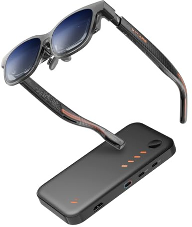 VITURE Luma Pro Gafas XR & Pro Mobile Dock, Primera Experiencia XR Inmersiva para Switch 2, Streaming Cooperativo, Carga Mientras Juegas, Compatible Switch, Portátiles, Fire TV, Neckband, HDMI/USB-C