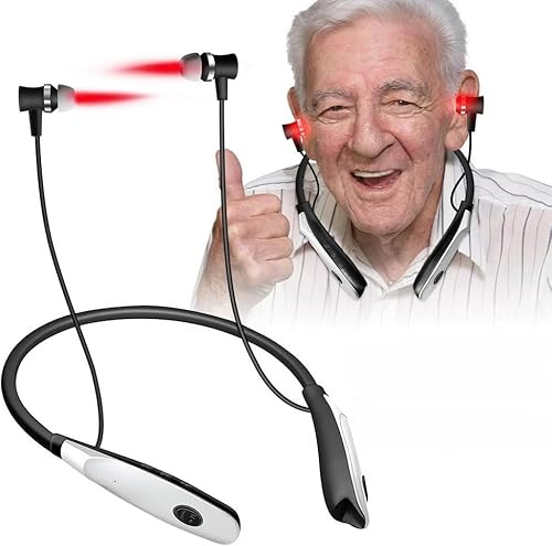 Aurivo ReHears Hearing Red Light Therapy for Nose & Ears, Neck Hanging Infrared Tinnitus Relief Device (1 piece)