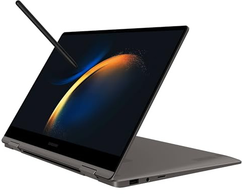 Samsung Galaxy Book3 360 Wi-Fi Laptop, 15.6 Inch, 13th gen Intel Core i5 Processor, 8GB RAM, 256GB Storage, Graphite - Official (Renewed)