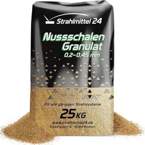 Samore 25 KG Nussschalen Granulat 0,20-0,45 mm