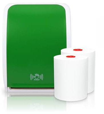 Blanc HYGIENIC Set Cosmos Sensor Grün-Weiß + 2 Premium TAD Rollen