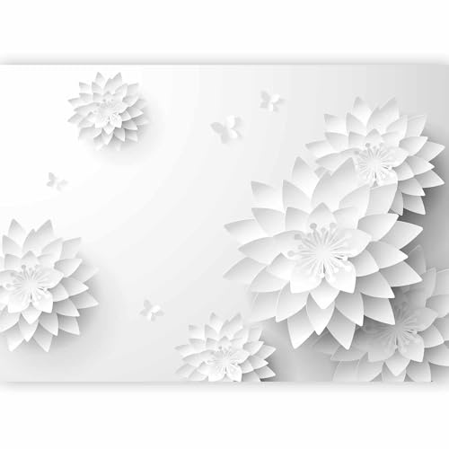 murando - Papier Peint Panoramique Intissé Salon, Fleurs, 150x105 cm | Fabrication EU, Tapisserie Murales Papier Peint, Revêtement Mural, Papiers Peints, Poster Mural, Fleuri, Décoration