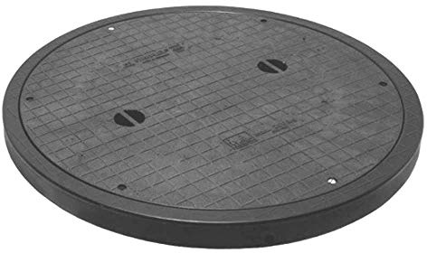 STABIFLEX Schachtabdeckung BASIC XXL-200kg-Typ1 (mit Griffmulden), Kanaldeckel, Schachtabdeckung, Zisternendeckel, Kunststoff leicht, Abdeckung Zisterne