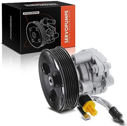 Frankberg Bomba Hidráulica de Dirección Asistida Servobomba con Poleas Compatible con Santa Fé I SM I4 2.0L 2001-2006 Sustituir# 57100-26300