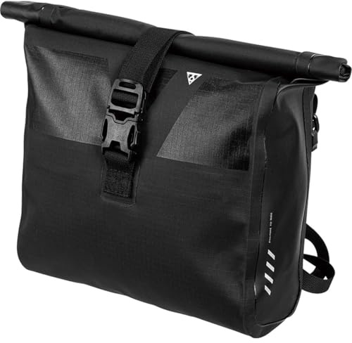 TOPEAK BarLoader wasserdichte Lenkerhalterungstasche, 6,5 l, Schwarz