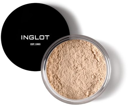 Inglot Glättendes Pulver unter den Augen | Glattes und natürliches Finish | Reduziert Augenringe und Falten | Langer Halt | Frisch und glänzendes Aussehen | Smoothing Under Eye Powder | 2,2 g : 73