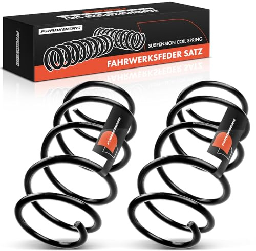 Frankberg 2x Muelles de chasis Muelles de suspensión Compatible con Corsa D S07 Corsa D Furgoneta/Compacto S07 Replace# 93188964