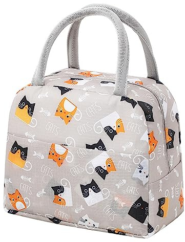 Bolsa de almuerzo aislada para mujer, bolsa de refrigeración con aislamiento abierto, resistente al agua, térmica, a prueba de fugas, organizador de almuerzo para hombres y niñas, picnic al aire libre