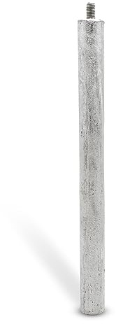 DOJA Barcelona | Magnesiumanode Elektrischer Warmwasserspeicher | M8 | 250 x 22 mm | 2er Pack | Anode Thermo-Widerstände | Elektrischer Anoden-Thermostat | Elektrisch Magnesium-Widerstand Boiler