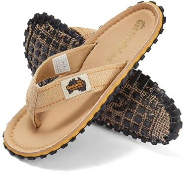 Gumbies Classic - Flip Flops aus recycelten Materialien - robuste Sohle aus wiederverwerteten Autoreifen, ergonomisches Fußbett