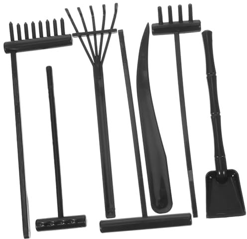 SEWOART Gartenrechen Für Zen-Garten Mini-rechen Gestalten Von Sandlandschaften Glatte Und Gratfreie Werkzeuge Für Entspannendes Sandspiel