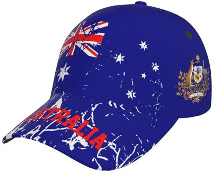 Unisex Sonnenmütze Australien Flagge Snapback Kappe Streetwear Basecap Trendig Sonnenhut Kappe Für Wandern Ausflug Outdoor Camping