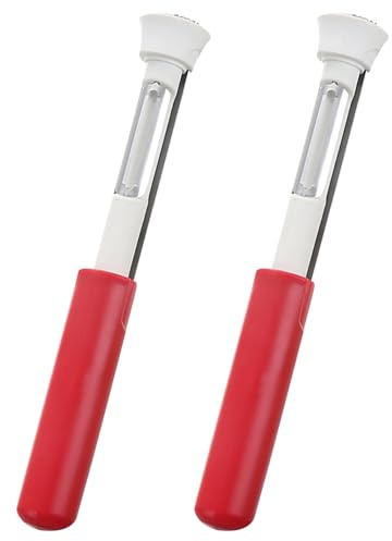 SMASOLO 2 Pezzi Sbucciatore e Estrattore Torsolo Multifunzione per Mele e Ortaggi Resistente e Facile da Pulire per Cucina Domestica e Preparazioni Dolciarie