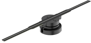 Ventilatore olografico 3D, Proiettore Olografico 3D Da 42 Cm Con Scheda SD E LED, Cartello Video, Negozio, Bar, Display Luminoso For Feste(PD42 HD)