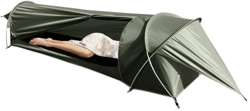 1-personstält Ultralätt ryggsäckstält - Bärbart campingtält en person Kompakt och lätt Perfekt vandringsvandring och utomhusturer Snabbinstallation med väderbeständig design