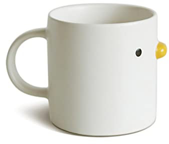 TULANDOT Kreative Ente Tasse & Keramik Tasse & Hühner Tasse & Cute Kaffeetassen & 3D Duck Mug,Perfekt für Eine Cappuccino Tassen Tolles Geschenk für Kaffeeliebhaber (410ml)