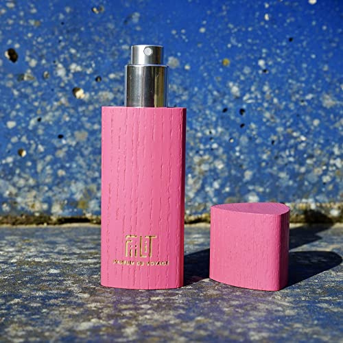 Eau de Parfum Naturelle ROSE DÉSIR - DAMAS Recharge 200mL - FiiLiT Parfum du Voyage - Mixte (11 mL avec écrin de voyage)