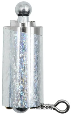 Sarini Canne Magique en Argent de 51.2 , Baguette Magique de Poche, bâton Extensible, Baguette Magique élevée, Accessoire de compétences de scène, utilisé pour la Magie de fête