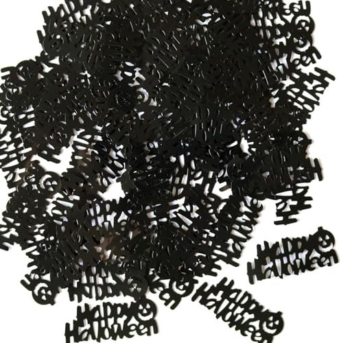 Coriandoli per spargimento da tavolo, per Halloween, coriandoli con paillettes, coriandoli in PVC, 15 g