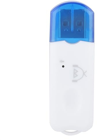 Mtlavishness Mini USB Ricevitore A2DP Dongle Musicale Adattatore con Tecnologia V5.1 Ricevitore Musicale Kit Distanza Trasmissione 10m per Auto Stereo e Casa Multipla Fino a 6 Dispositivi