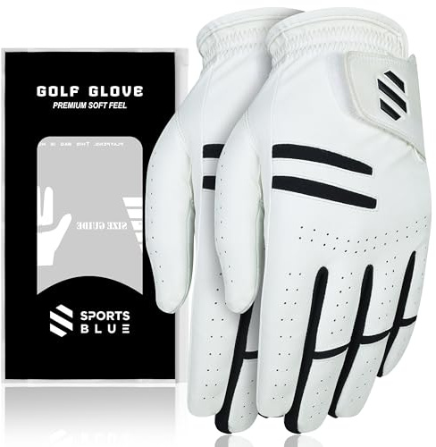 Thunder Paddle Sport Blue Golf Gloves - Premium Quality Gloves - Men