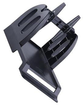 Zambuph Supporto per etichette di spedizione, accessori per stampante da tavolo, supporto per etichette termiche, facile da riporre, termico universale per rotoli e a modulo continuo