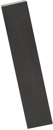 Ebony Tonewood Rohlinge Gitarren-Ersatzgriff zum Basteln von Musikinstrumenten, einzigartiger Partikel-schwarzer Block
