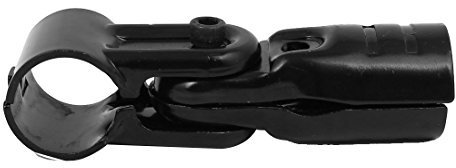 sourcing map 28mm Dmr. Metall Doppelter Port Beweglich Lehnen Rohrverbinder | Rohrklemme Clip, DE DE