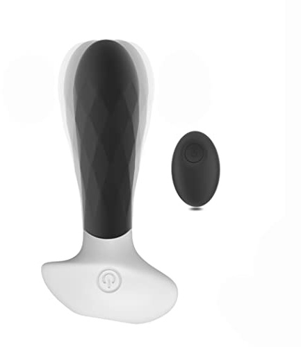 Masaje de Próstata, 9 Modos Silicona Masaje de Vibración Masajeador de Próstata